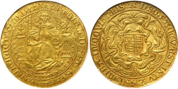 1 Sovereign 英格兰王国 金 玛丽一世 (英格兰)(1516-1558)