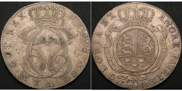 1 Speciedaler Danemark Argent 