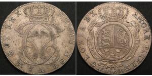 1 Speciedaler Dänemark Silber 