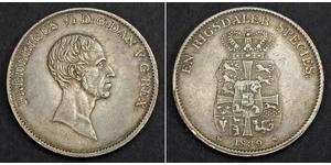 1 Speciedaler Denmark Silver Frederick VI of Denmark (1768 -1839)
