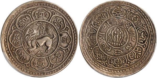 1 Srang Tibet Argent 