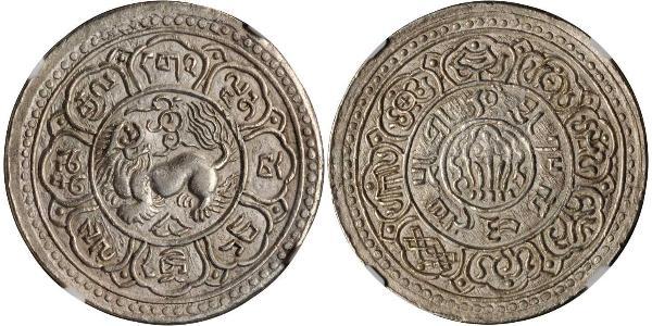 1 Srang Tibet Argent 