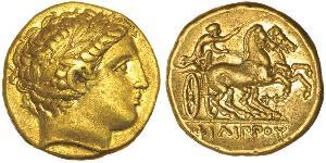 1 Stater Macedonian Kingdom (800BC-146BC) Gold Philip II of Macedon (382 BC - 336 BC)