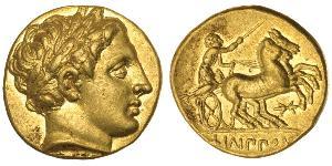 1 Stater Macedonian Kingdom (800BC-146BC) Gold Philip II of Macedon (382 BC - 336 BC)