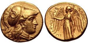 1 Stater Seleucid Empire (312BC-63 BC) Gold Seleucus I Nicator (358BC-281BC)