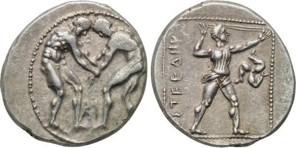 1 Stater Antigua Grecia (1100BC-330) Plata 