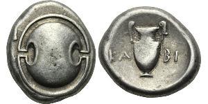 1 Stater Boeotia Silver 