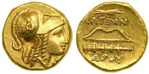 1 Stater 馬其頓王國 (808 BC - 168 BC) 金 亚历山大大帝 (356BC-323BC)