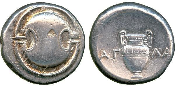 1 Stater Boeotia 銀 