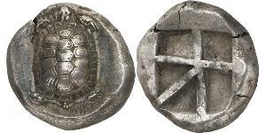 1 Statere Grecia antica (1100BC-330) Argento 