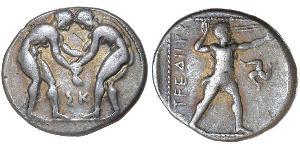 1 Statere Grecia antica (1100BC-330) Argento 