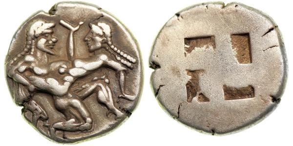 1 Statere Grecia antica (1100BC-330) Argento 