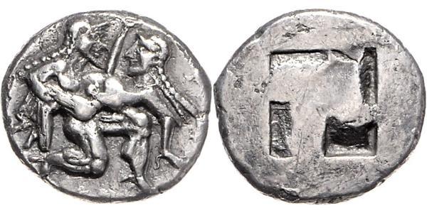 1 Statere Grecia antica (1100BC-330) Argento 