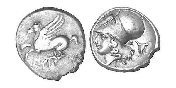 1 Statere Grecia antica (1100BC-330) Argento 