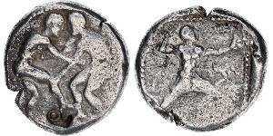 1 Statère Grèce antique (1100BC-330) Argent 