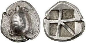 1 Statère Grèce antique (1100BC-330) Argent 