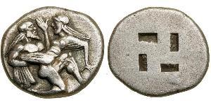 1 Statère Grèce antique (1100BC-330) Argent 