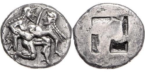 1 Statère Grèce antique (1100BC-330) Argent 