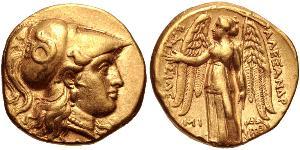 1 Statère Séleucides (312BC-63 BC) Or Séleucos Ier (358BC-281BC)