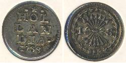 1 Stiver Provinces-Unies (1581 - 1795) Argent 