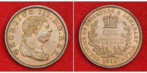 1 Stiver United Kingdom of Great Britain and Ireland (1801-1922) Copper George III (1738-1820)