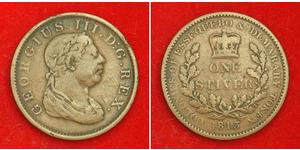 1 Stiver United Kingdom of Great Britain and Ireland (1801-1922) Copper George III (1738-1820)