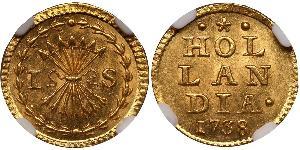 1 Stiver Dutch Republic (1581 - 1795) Gold 