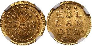 1 Stiver Dutch Republic (1581 - 1795) Gold 