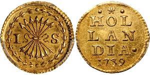 1 Stiver 荷蘭共和國 (1581 - 1795) 金 