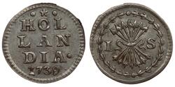 1 Stuiver Pays-Bas Argent 