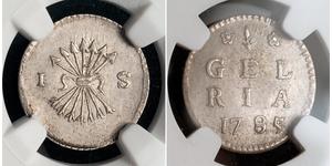 1 Stuiver Pays-Bas Argent 