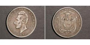 1 Sucre Équateur (pays) Argent Antonio José de Sucre (1795 - 1830)
