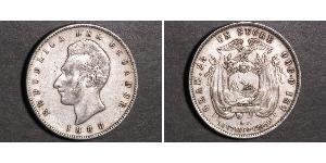 1 Sucre Équateur (pays) Argent Antonio José de Sucre (1795 - 1830)