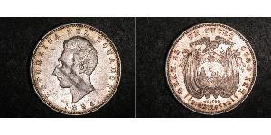 1 Sucre Ecuador Plata Antonio José de Sucre (1795 - 1830)