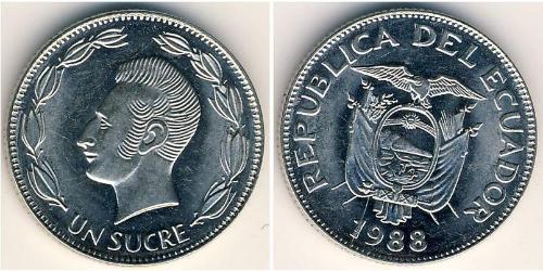 1 Sucre Ecuador Steel/镍 