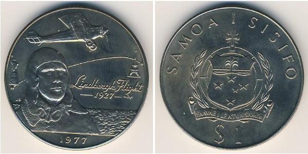 1 Tala Samoa Copper/Nickel 