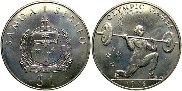1 Tala Samoa Copper/Nickel 