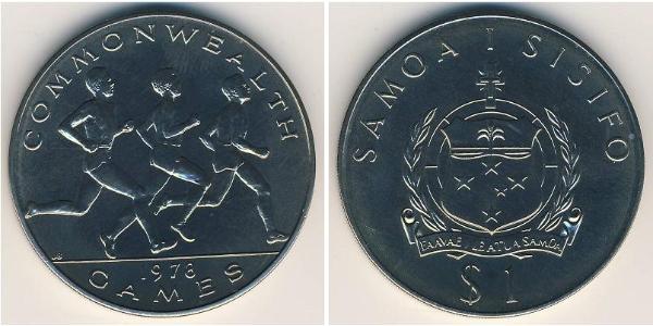 1 Tala Samoa Cuivre/Nickel 