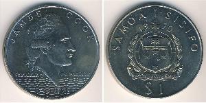 1 Tala Samoa Kupfer/Nickel James Cook