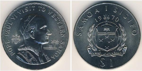 1 Tala Samoa Kupfer/Nickel 