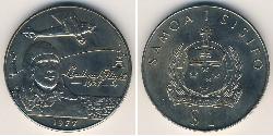 1 Tala Samoa Níquel/Cobre 