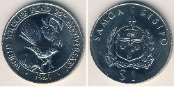 1 Tala Samoa Níquel/Cobre 