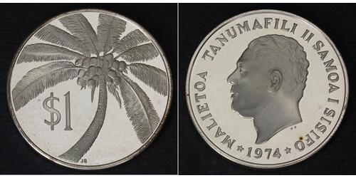 1 Tala Samoa 銀 