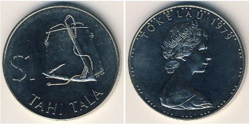 1 Tala Tokelau 銅/镍 