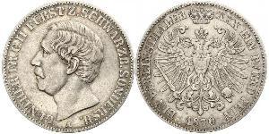 1 Taler Principauté de Schwarzbourg-Sondershausen (1599-1920) Argent 