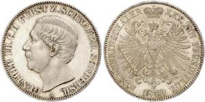 1 Taler Schwarzburg-Sondershausen (1599-1920) Argento 