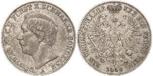 1 Taler Schwarzburg-Sondershausen (1599-1920) Argento 