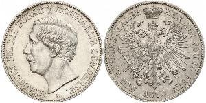 1 Taler Schwarzburgo-Sondershausen (1599-1920) Plata 