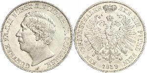 1 Taler Schwarzburgo-Sondershausen (1599-1920) Plata 