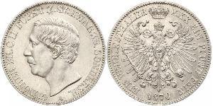 1 Taler Schwarzburg-Sondershausen (1599-1920) Срібло 